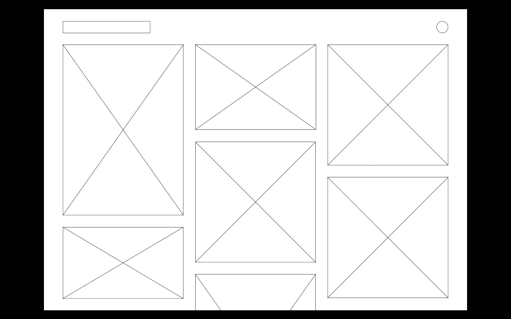 Maya Nguyen website wireframes
